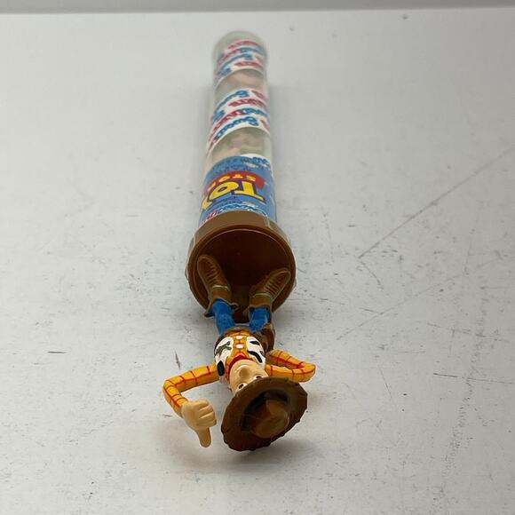 Lot Of 5 Original Disney Toy Story Buzz Woody Sweet Tarts Tube, Fun Straw, Badge - Picture 7 of 16